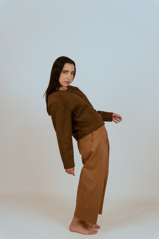 Chaqueta Aluna marrón