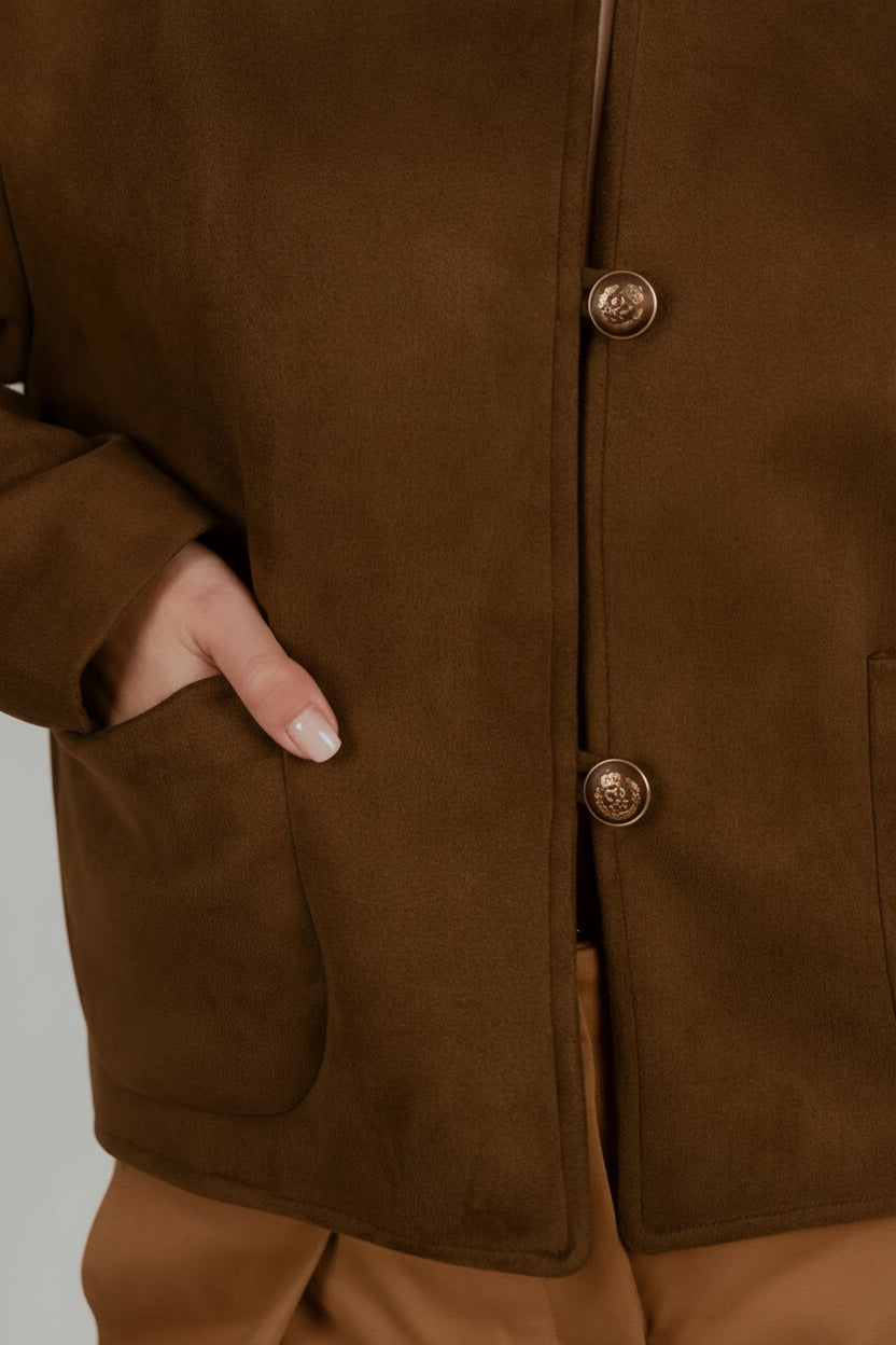 Chaqueta Aluna marrón