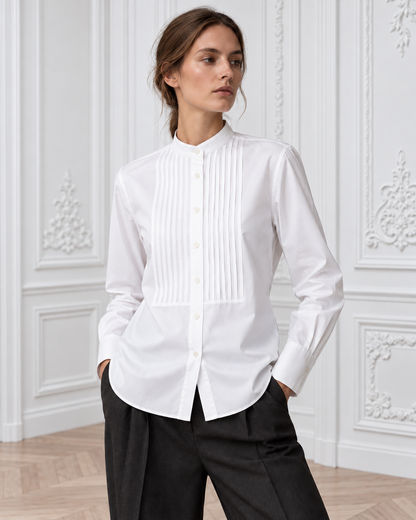 Camisa con pechera
