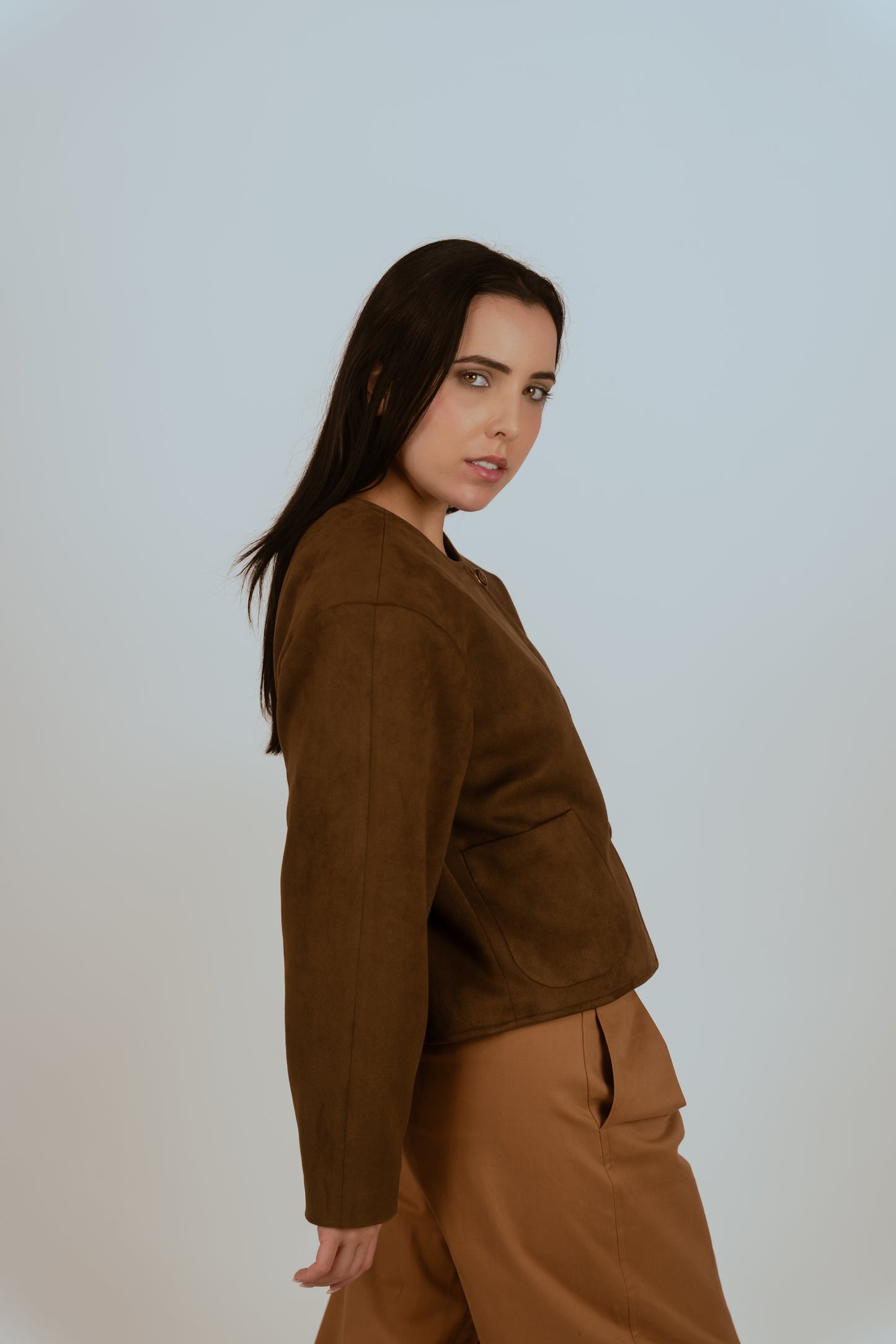 Chaqueta Aluna marrón